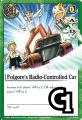 Folgore's Radio-Controlled Car